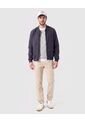 Chaqueta Tipo Bomber   Para Hombre Azul Patprimo de Patprimo