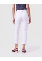 Pantalón Capri Ajustado   Para Mujer Blanco Patprimo de Patprimo