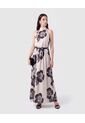 Vestido Cuello Halter Largo   Para Mujer Blanco Patprimo de Patprimo