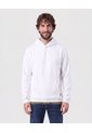 Buzo Con Capucha Y Bolsillo Kangoo   Para Hombre Blanco Patprimo de Patprimo