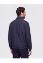 Chaqueta Doble Faz Con Cuello Alto   Para Hombre Azul Patprimo de Patprimo