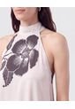 Vestido Cuello Halter Largo   Para Mujer Blanco Patprimo de Patprimo