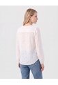 Blusa Bordado Suizo Manga Larga   Para Mujer Blanco Patprimo de Patprimo