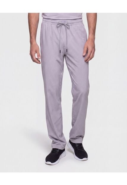 Pantalón Bota Recta Con Cordón   Para Hombre Gris Patprimo