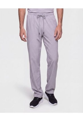 Pantalón Bota Recta Con Cordón Para Hombre Gris Patprimo