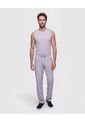 Pantalón Bota Recta Con Cordón   Para Hombre Gris Patprimo de Patprimo