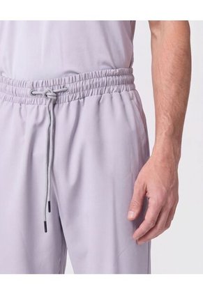 Pantalón Bota Recta Con Cordón Para Hombre Gris Patprimo