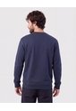 Buzo Con Franja En Contraste   Para Hombre Azul Patprimo de Patprimo