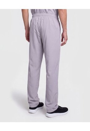 Pantalón Bota Recta Con Cordón Para Hombre Gris Patprimo