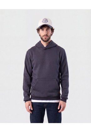 Buzo Con Capucha Y Bolsillo Kangoo Para Hombre Azul Patprimo