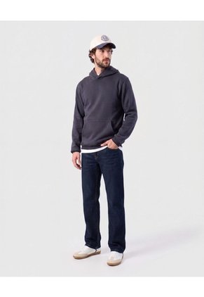 Buzo Con Capucha Y Bolsillo Kangoo Para Hombre Azul Patprimo