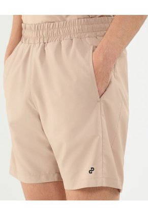 Bermuda Deportiva Con Bolsillos Para Hombre Café Patprimo