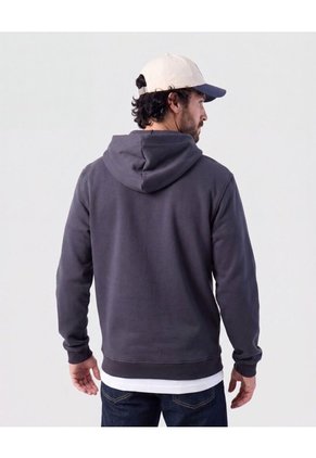 Buzo Con Capucha Y Bolsillo Kangoo Para Hombre Azul Patprimo