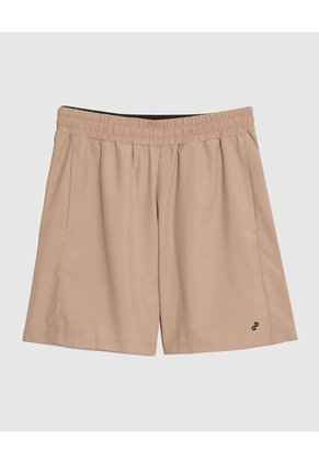 Bermuda Deportiva Con Bolsillos Para Hombre Café Patprimo
