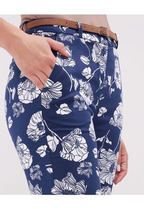 Pantalón Para Mujer Chino Color Azul Oscuro Marca Patprimo #30071890