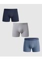 Set X3 Boxers Con Ajuste  X3 Para Hombre Negro Patprimo de Patprimo