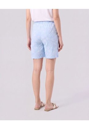 Bermuda Con Cordón Ajustable Para Mujer Azul Patprimo