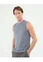 Camiseta Deportiva Jaspeada  Para Hombre Gris Patprimo de Patprimo