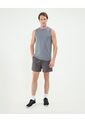 Camiseta Deportiva Jaspeada  Para Hombre Gris Patprimo de Patprimo