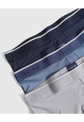 Set X3 Boxers Con Ajuste X3 Para Hombre Negro Patprimo