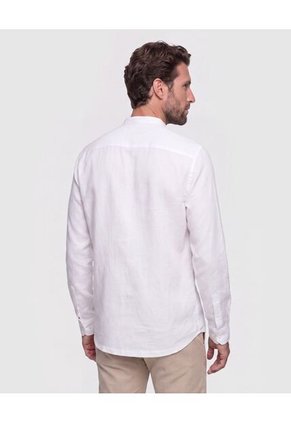 Camisa Guayabera Premium Para Hombre Blanco Patprimo