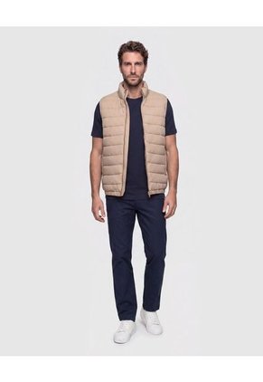 Camiseta Texturizada Cuello Redondo   Para Hombre Azul Patprimo