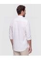 Camisa Manga Larga Texturizada   Para Hombre Blanco Patprimo de Patprimo