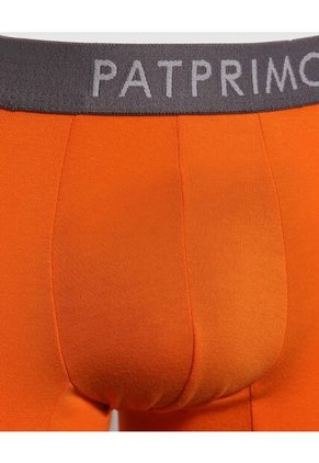 Pantaloncillo Boxer Unicolor X1 Infantil Niño Naranja Patprimo