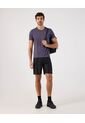 Camiseta Deportiva Jaspeada   Para Hombre Morado Patprimo de Patprimo
