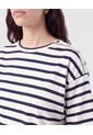 Camiseta Oversize Manga 3/4   Para Mujer Blanco Patprimo de Patprimo