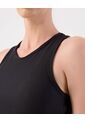 Top Deportivo Acanalado  Para Mujer Negro Patprimo de Patprimo