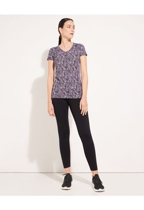 Camiseta Para Mujer Manga Corta Color Morado Marca Patprimo #30092263