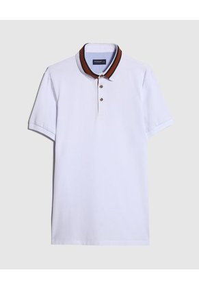 Polo Para Hombre Cuello Tejido Sin Bolsillo Color Blanco Marca Patprimo #44112660