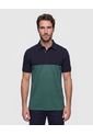 Polo Bloques   Para Hombre Azul Patprimo de Patprimo