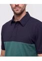 Polo Bloques   Para Hombre Azul Patprimo de Patprimo