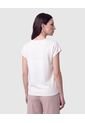 Camiseta De Punto Manga Corta   Para Mujer Blanco Patprimo de Patprimo
