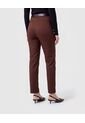 Pantalón Chino Con Pasadores   Para Mujer Café Patprimo de Patprimo