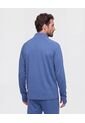Buzo Unicolor Cuello Alto   Para Hombre Azul Patprimo de Patprimo