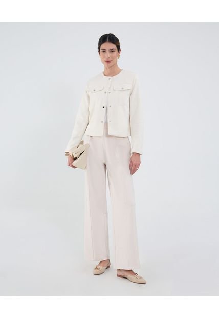 Pantalón Para Mujer Moda Color Crema Marca Patprimo #30072045