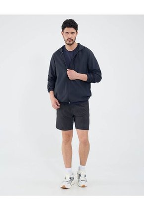 Chaqueta Unicolor Con Bolsillo Para Hombre Negro Patprimo
