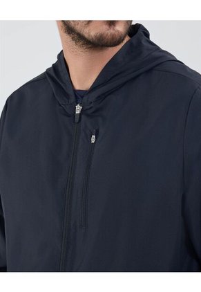 Chaqueta Unicolor Con Bolsillo Para Hombre Negro Patprimo