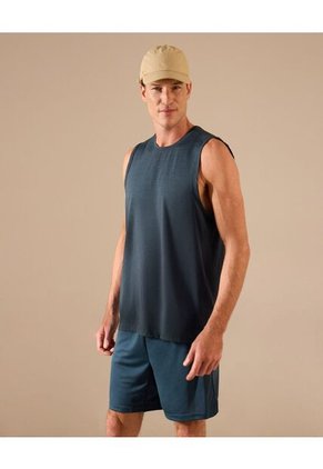 Camiseta Sin Mangas Deportiva Para Hombre Verde Patprimo