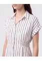 Vestido Camisero Largo   Para Mujer Blanco Patprimo de Patprimo