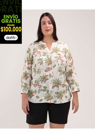 Blusa Para Mujer Manga Larga Color Beige Marca Patprimo #14121354 Patprimo