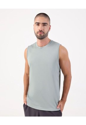 Camiseta Deportiva Unicolor Para Hombre Verde Patprimo