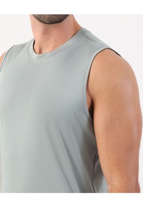 Camiseta Deportiva Unicolor Para Hombre Verde Patprimo