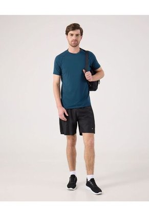 Camiseta Con Textura   Para Hombre Azul Patprimo