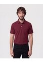 Polo Con Bolsillo De Parche   Para Hombre Vino Patprimo de Patprimo