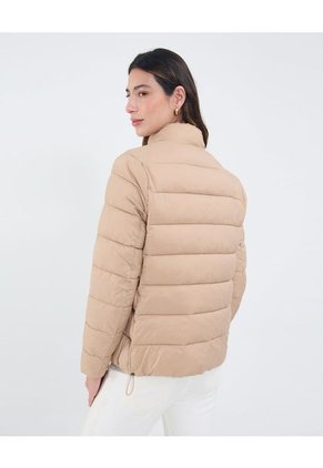 Chaqueta Para Mujer Acolchada Color Café Marca Patprimo #30080556