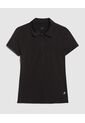 Polo Deportiva Con Cierre  Para Mujer Negro Patprimo de Patprimo